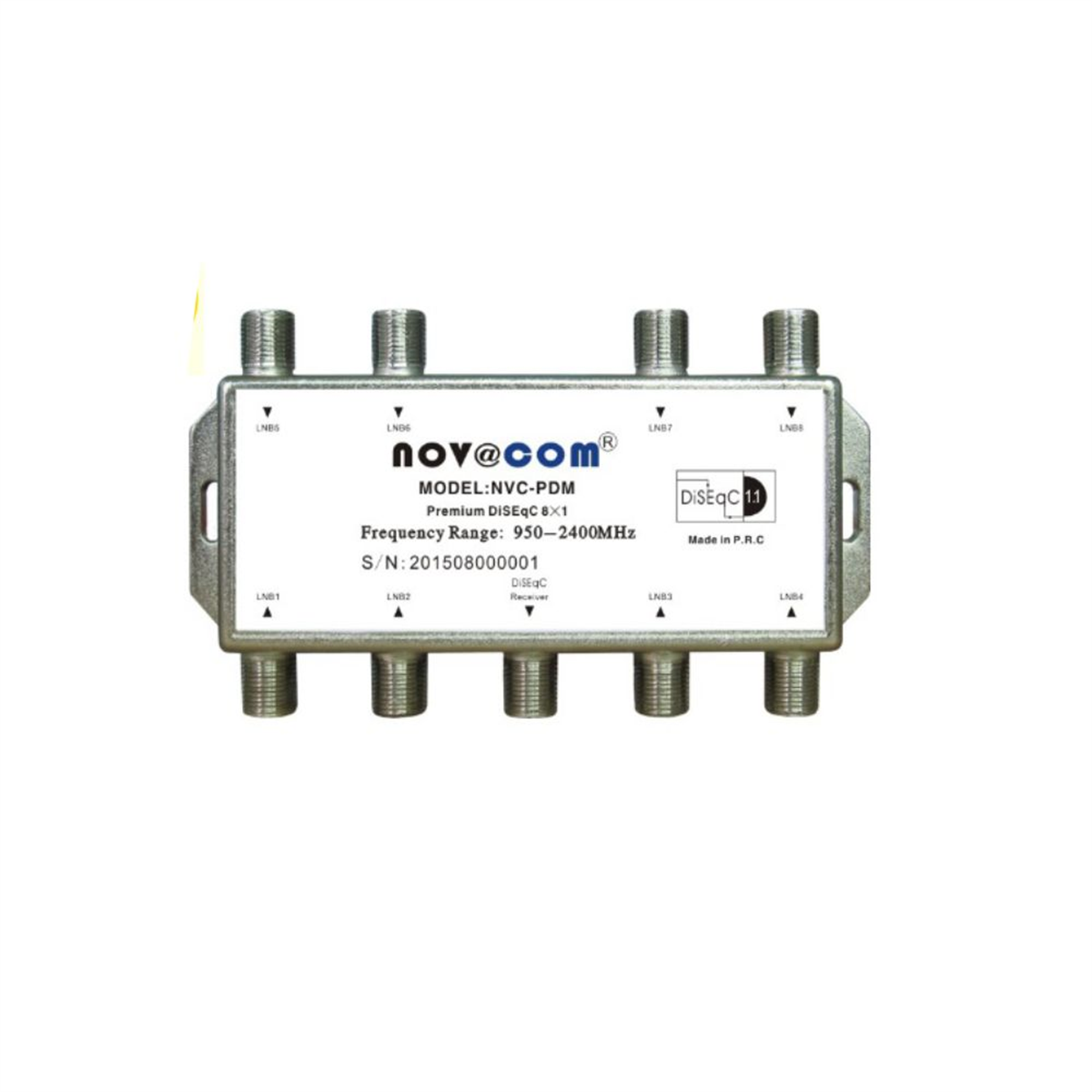 Novacom Premium 8x1 Diseqc 1.1 Switch