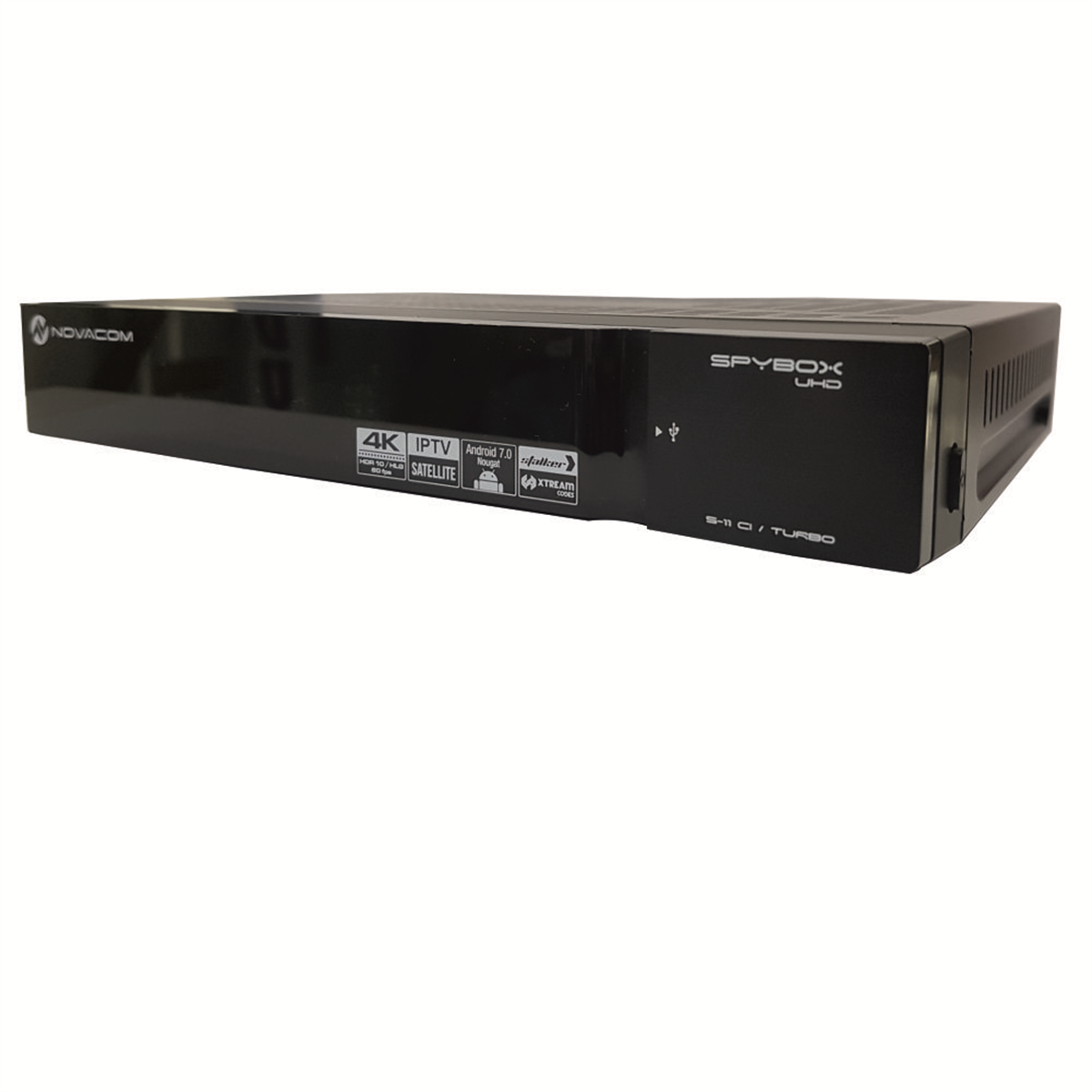 Novacom Spybox S11 CI Turbo 4K Uhd Android Uydu Alıcısı