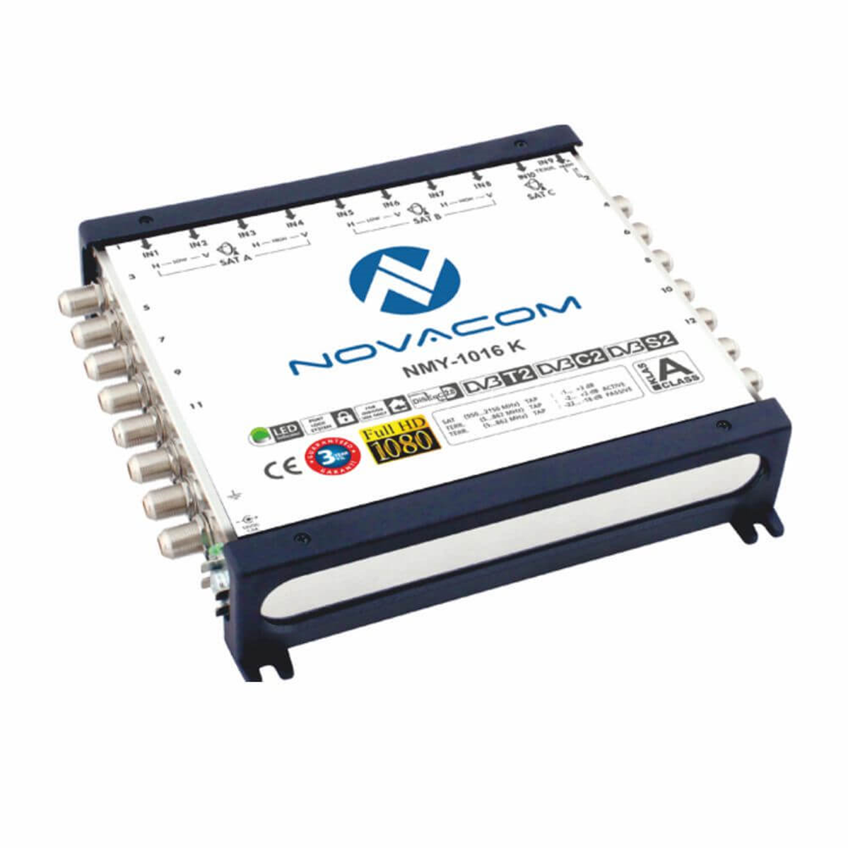 NovacomNovacom (Santral) MultiswitchNovacom 10/16 Sonlu Multiswitch Uydu Santrali