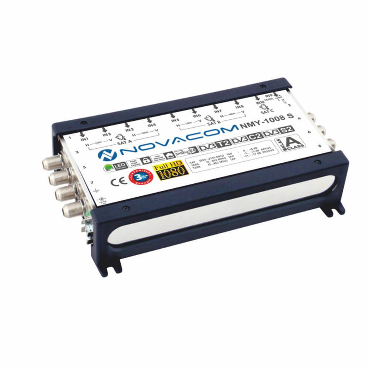 NovacomNovacom (Santral) MultiswitchNovacom 10/8 Sonlu Multiswitch Uydu Santrali