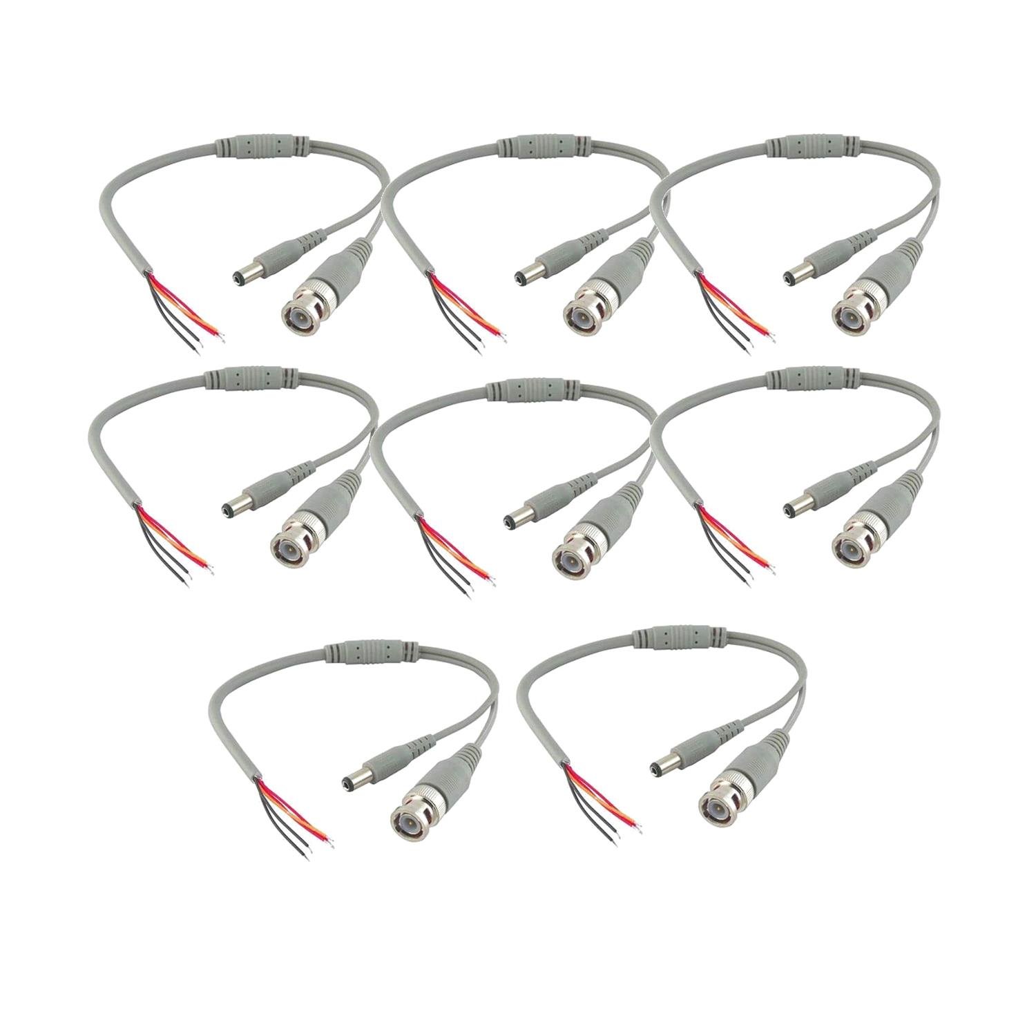 NovacomBnc ve Güç KablosuNovacom 8 Adet Kablolu Bnc ve Güç Kablosu