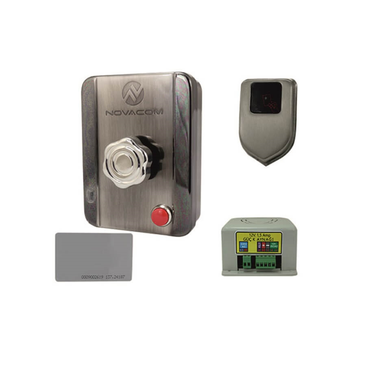 NovacomKapı Geçiş Kontrol SistemleriNovacom Akıllı Kapı Kilidi NC-AKL01