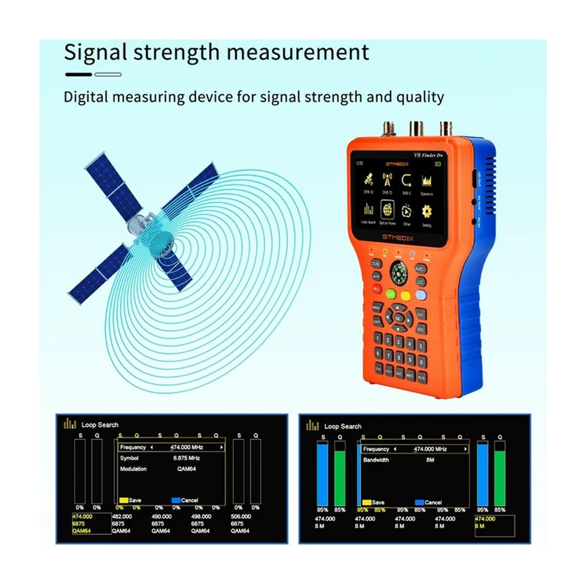 NovacomNovacom Uydu BulucuNovacom GT Media V8 Finder Pro 2 HD Uydu Bulucu
