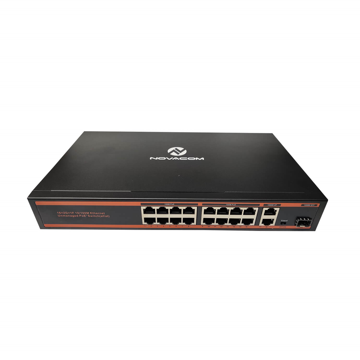 NovacomPoe SwitchlerNovacom NC1PD-1603LFGX Poe Switch