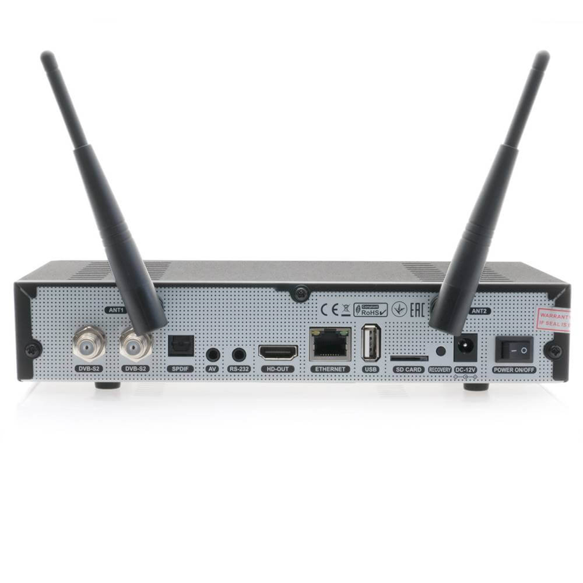 OctagonOctagon Uydu AlıcılarıOctagon SF8008 4K Uhd E2 DVB-S2X Twin Tuner Uydu Alıcısı