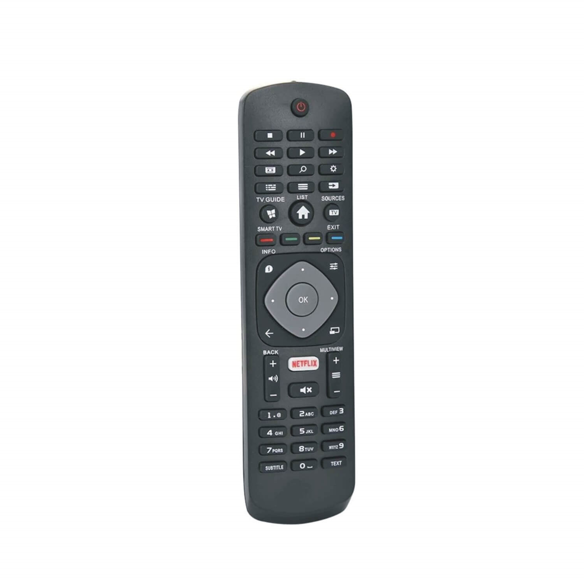 PhilipsTelevizyon KumandalarıPhilips Lcd Led Tv Kumanda Netflix ve Smart Tv Tuşlu SX9865B