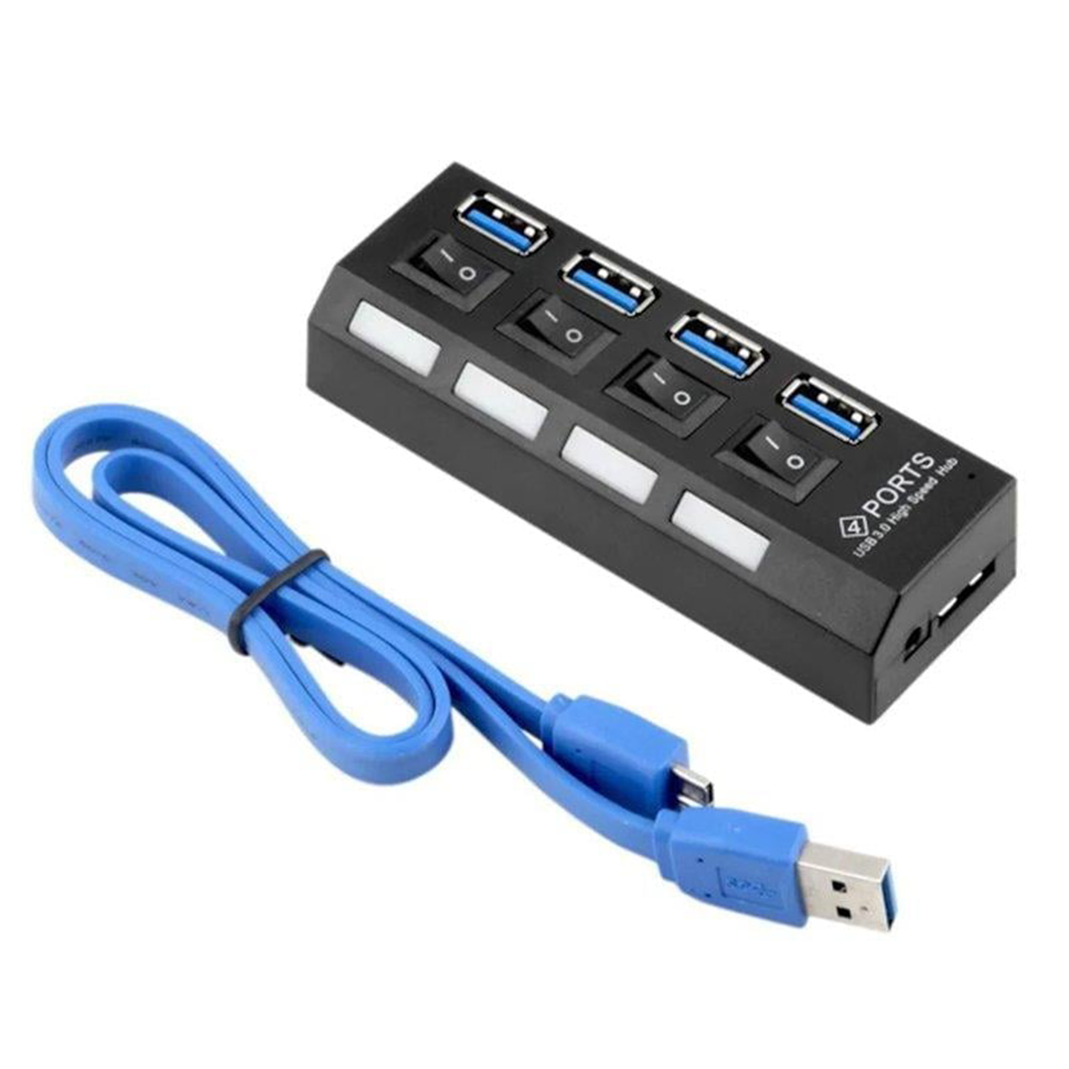 PowermasterÇoklayıcılar Ve DağıtıcılarPowermaster PM-11365 4 Port Anahtarlı Usb 3.0 Hub Çoklayıcı 30 Cm Kablolu