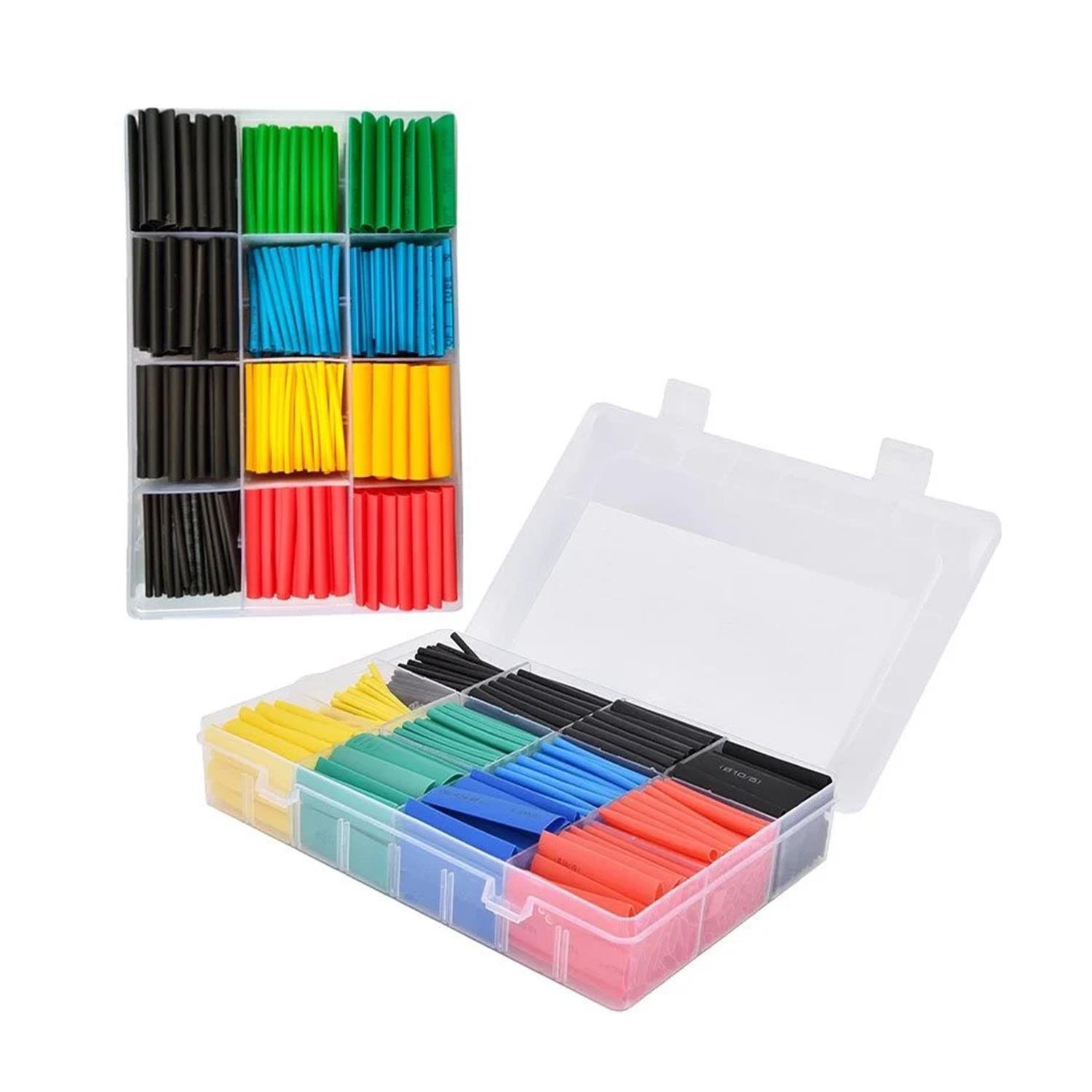 PowermasterTamir MalzemeleriPowermaster PM-23811 530 Adet 8 Boy Set Isıyla Daralan Makaron
