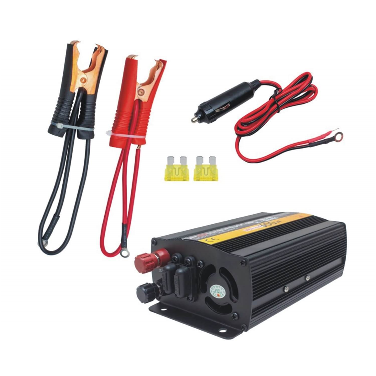 Powermasterİnvertör ÇeşitleriPowermaster Pwr300-12 Tek Digital Ekranlı 12 Volt 300 Watt Modified Sinus İnverter