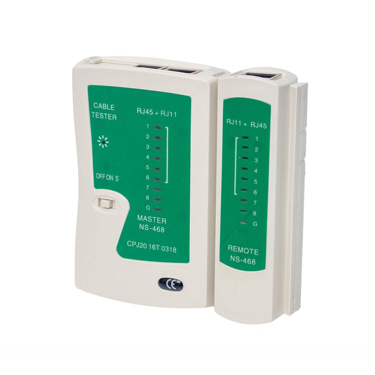 PowermasterKablo Bulucu ve Test CihazlarıPowermaster RJ 45-RJ 11 Kablo Test Aleti PM-2335