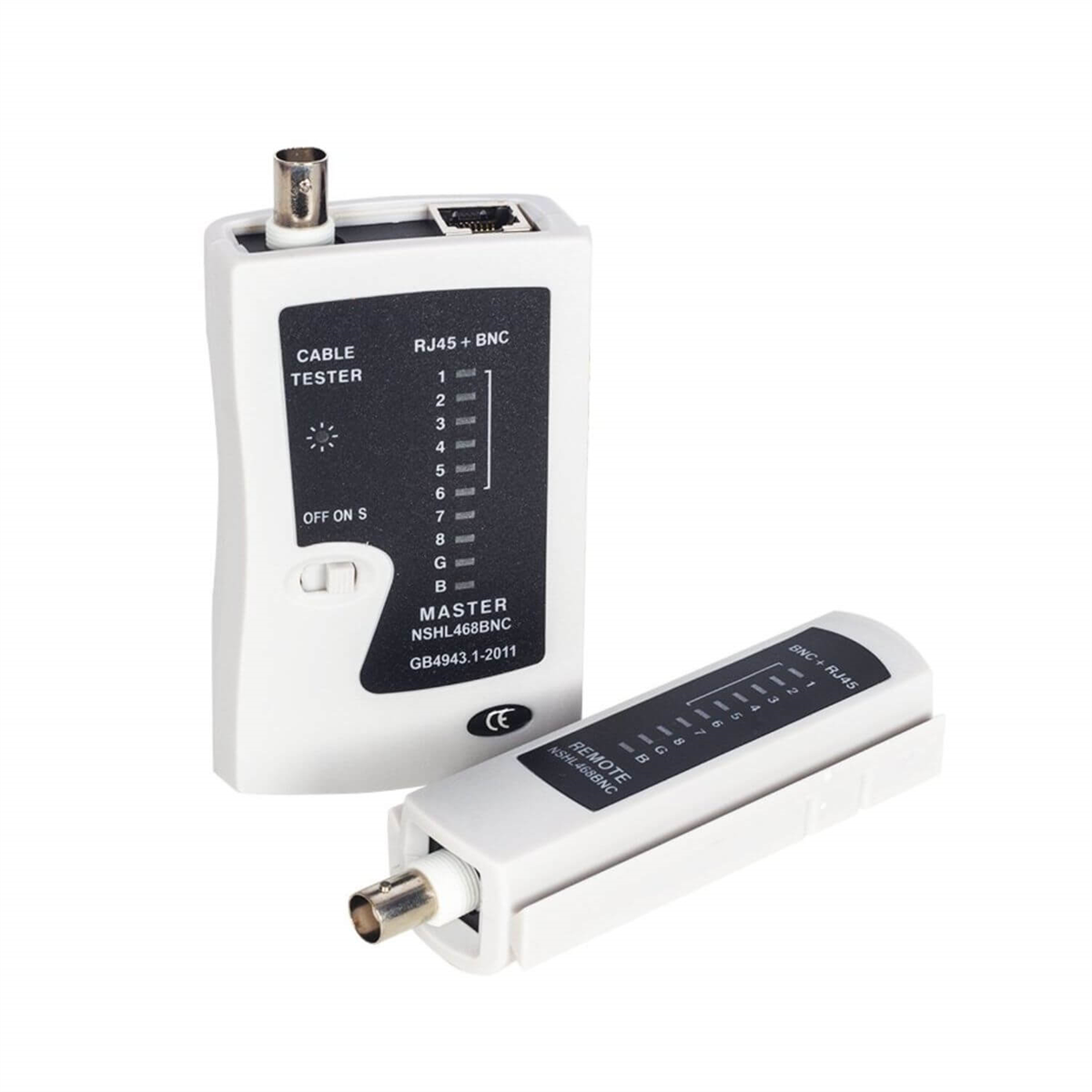 PowermasterKablo Bulucu ve Test CihazlarıPowermaster RJ45- BNC Kablo Test Cihazı