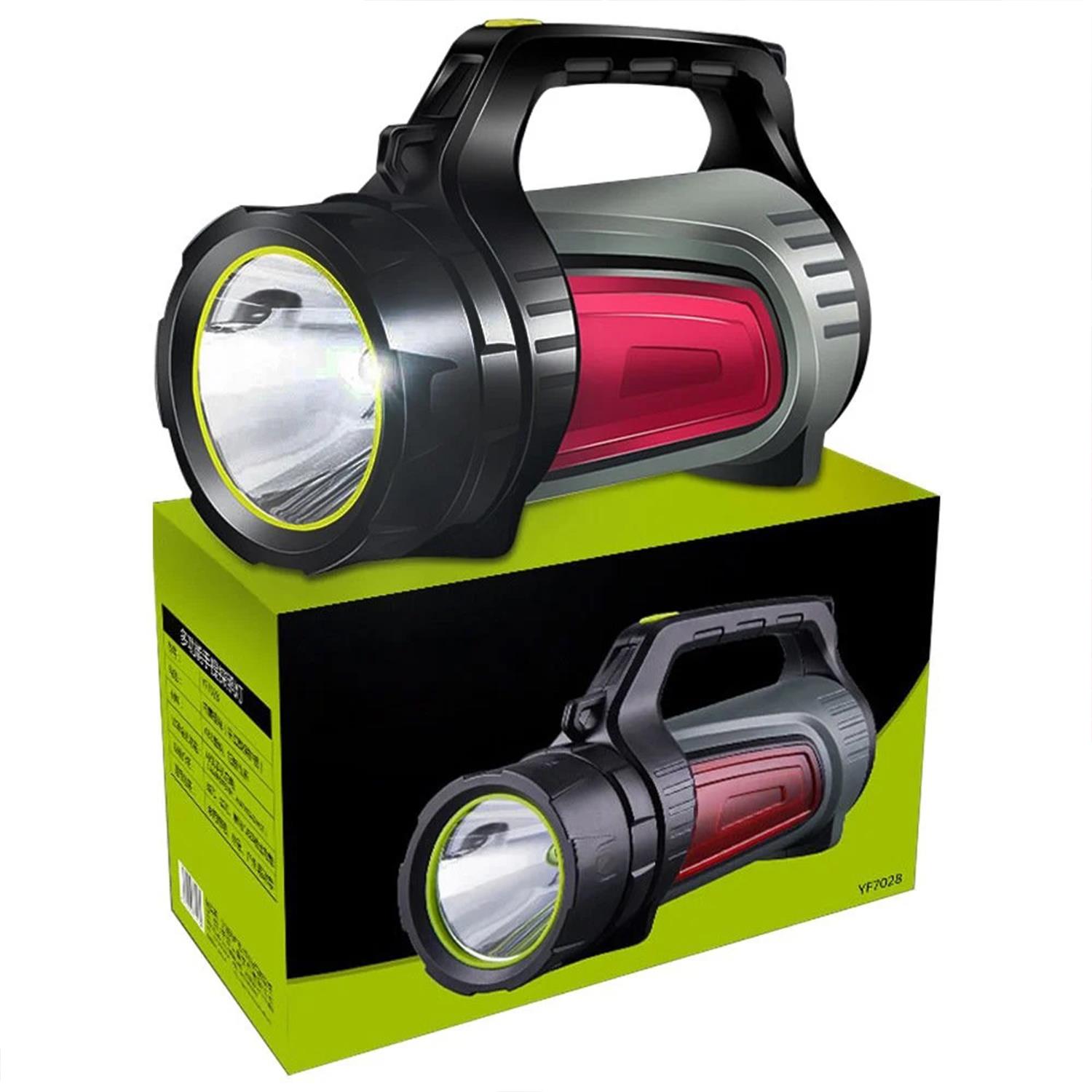 PowermasterFener ve IşıldaklarPowermaster Şarjlı Ledli Uzun Menzilli Kamp Tipi Işıldak Fener JS-881A