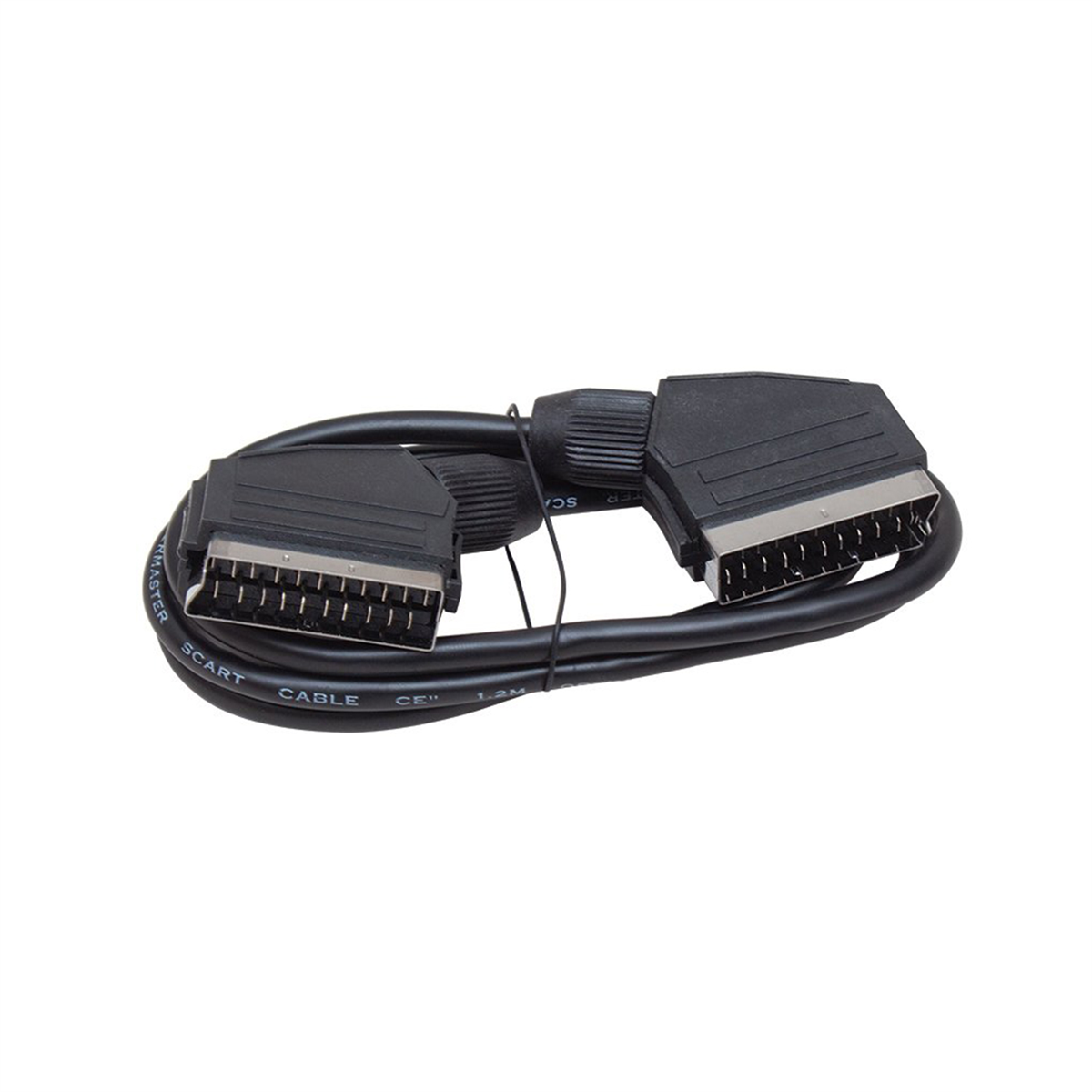 PowermasterScart-Av KablolarPowermaster Tırnaklı Scart Scart Kablo Standart 1.2 Metre 7 Mm