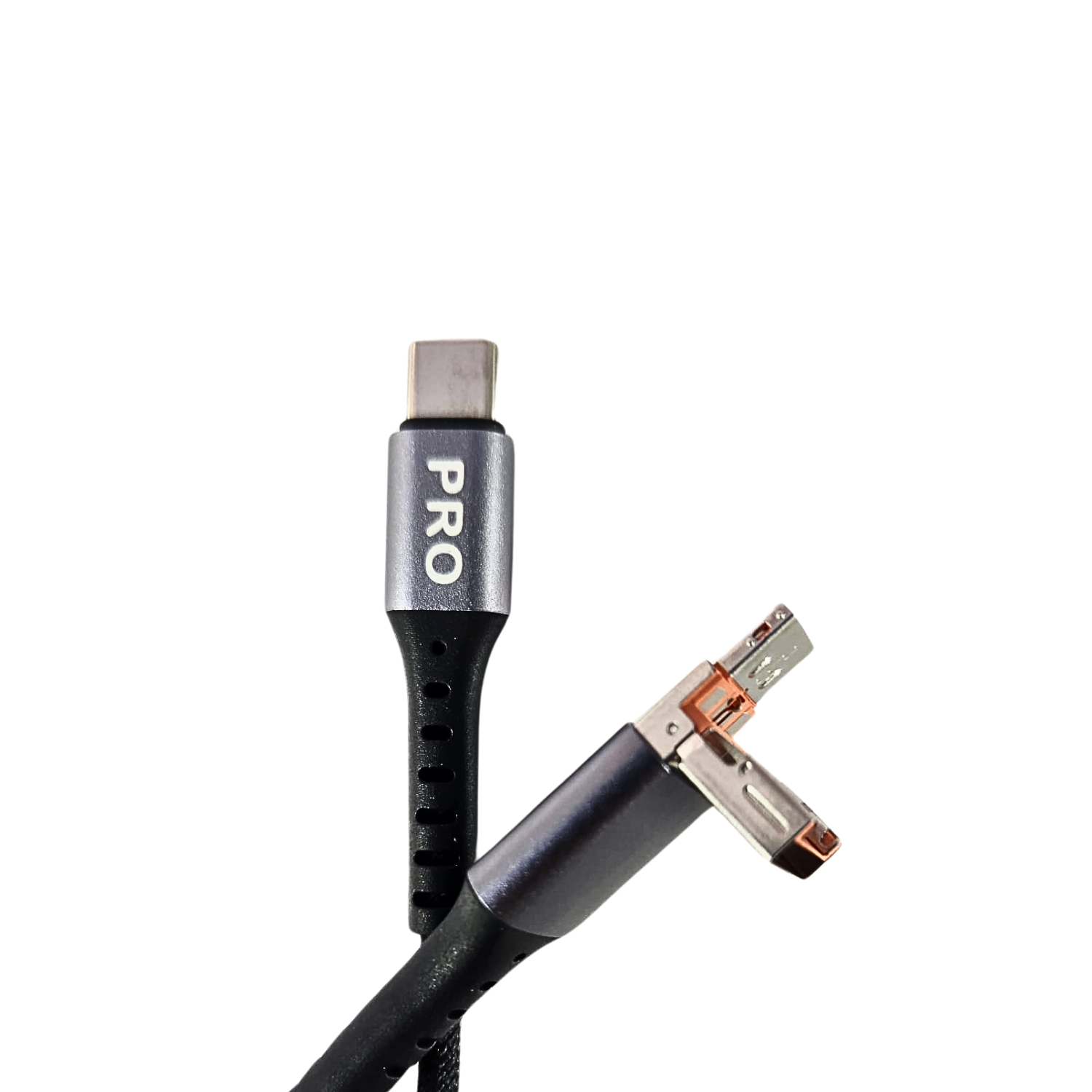 ProtechData (Şarj) KablolarıProtech 2in1 USB - TypeC Fast Charging Data Kablosu