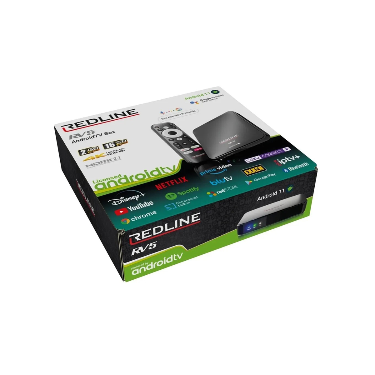 RedlineAndroid Tv BoxRedline RV5 4K Android Tv Box
