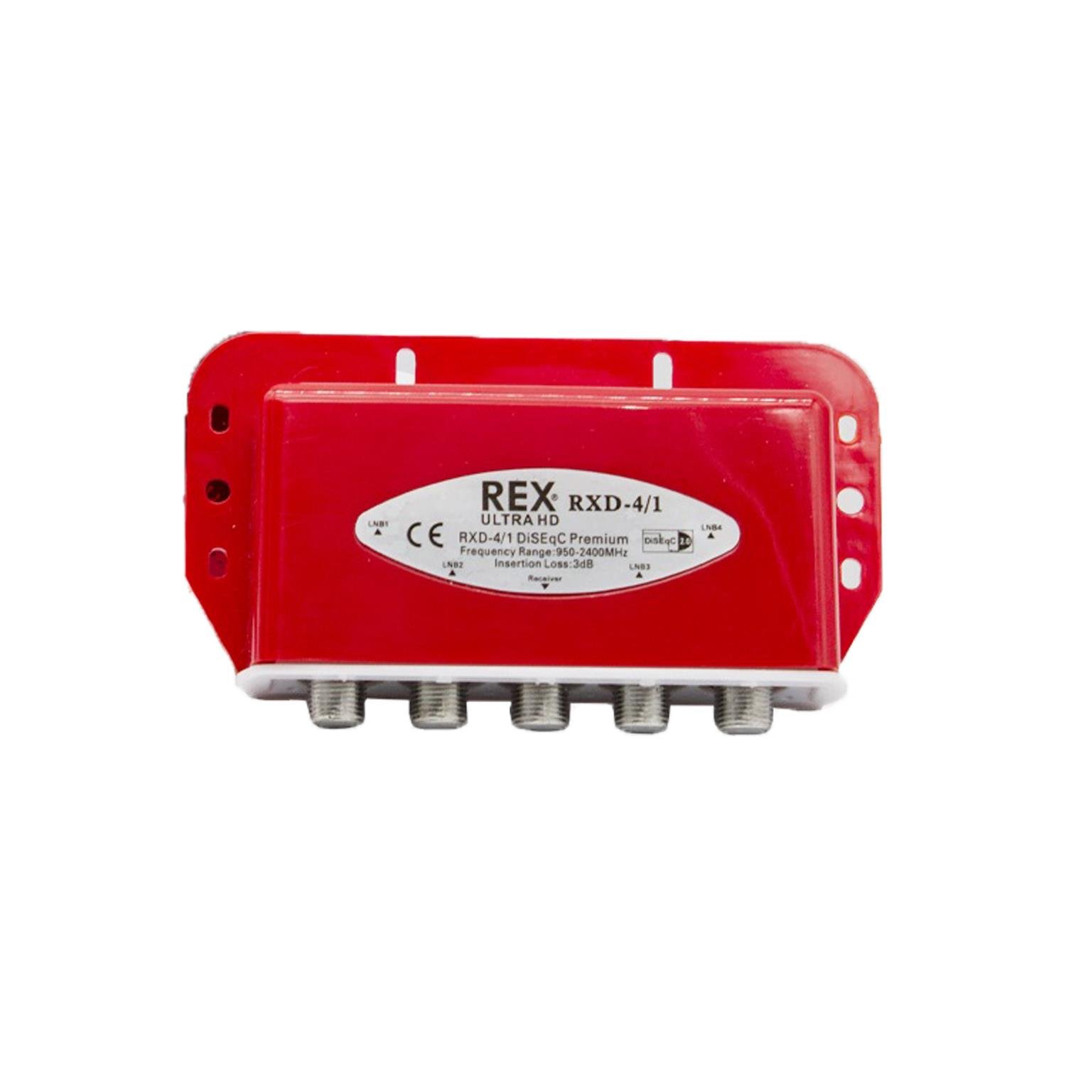 RexDiseqc SwitchRex Ultra HD RXD-4/1 DiseqC Premium Switch 