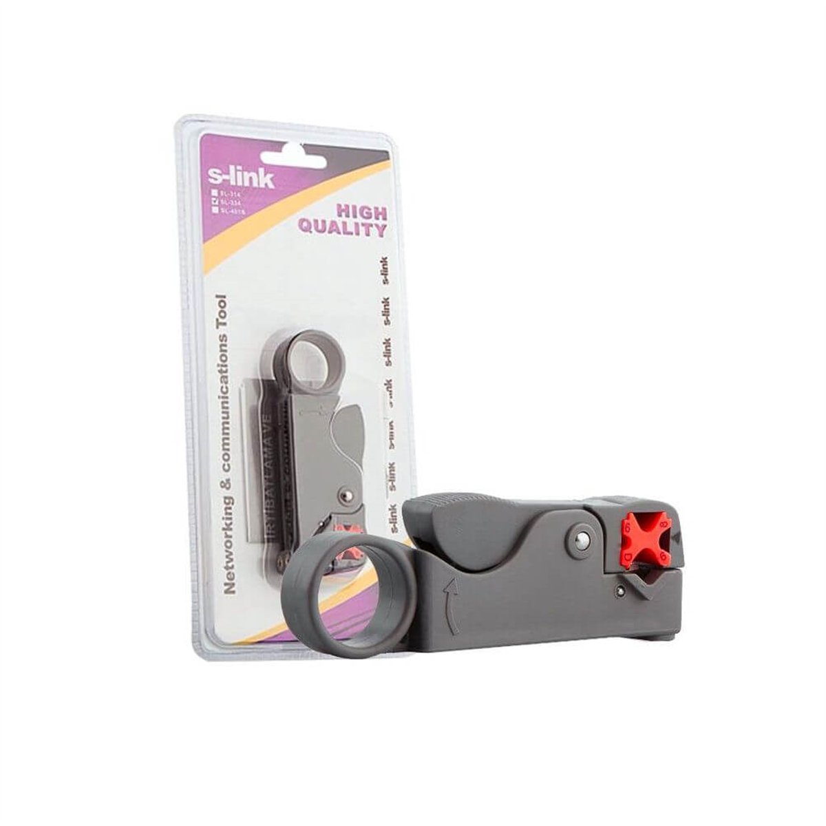 S-LinkKablo SoyucularS-Link SL-334 Çevirmeli Kablo Soyacağı 