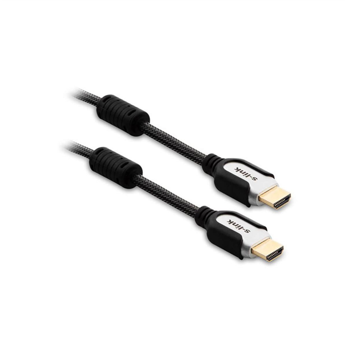 S-LinkHdmı KablolarS-Link SLX-M480 1.8 M 24K+ Altın Uçlu Hdmi Kablo