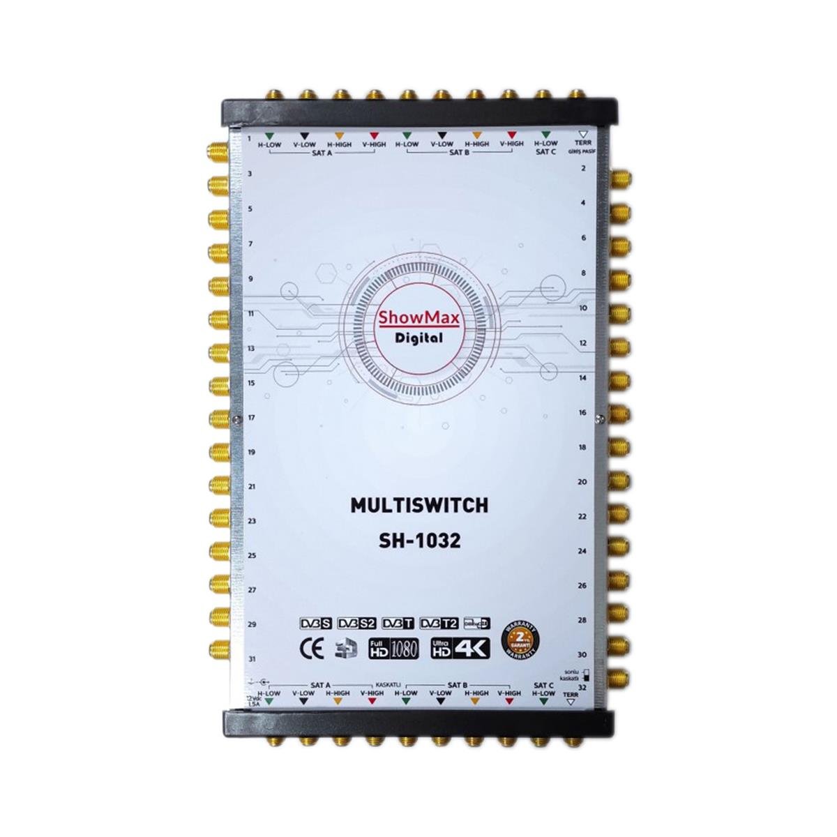 ShowmaxShowmax (Santral) MultiswitchShowmax Hybrid 10/32 Multiswitch Santral