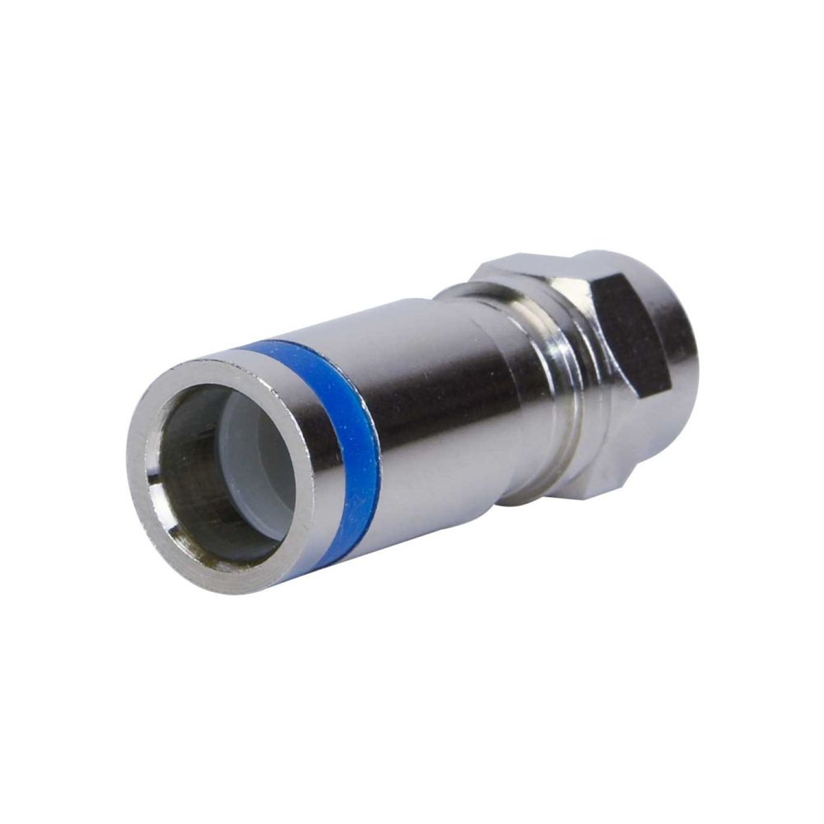 Sıkmalı F Konnektör RG6 100 Ad. (Digitürk Konnektör)