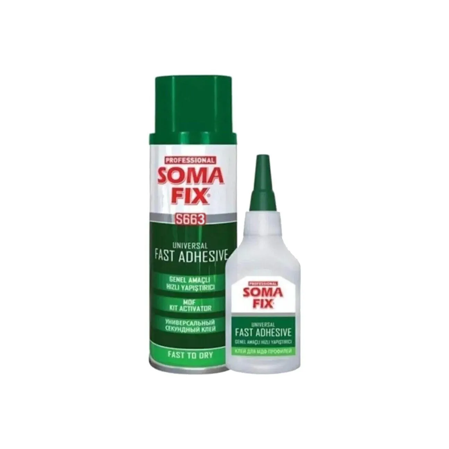 SomafixYapıştırıcılarSomafix MDF Hızlı Yapıştırıcı 200 ML S663