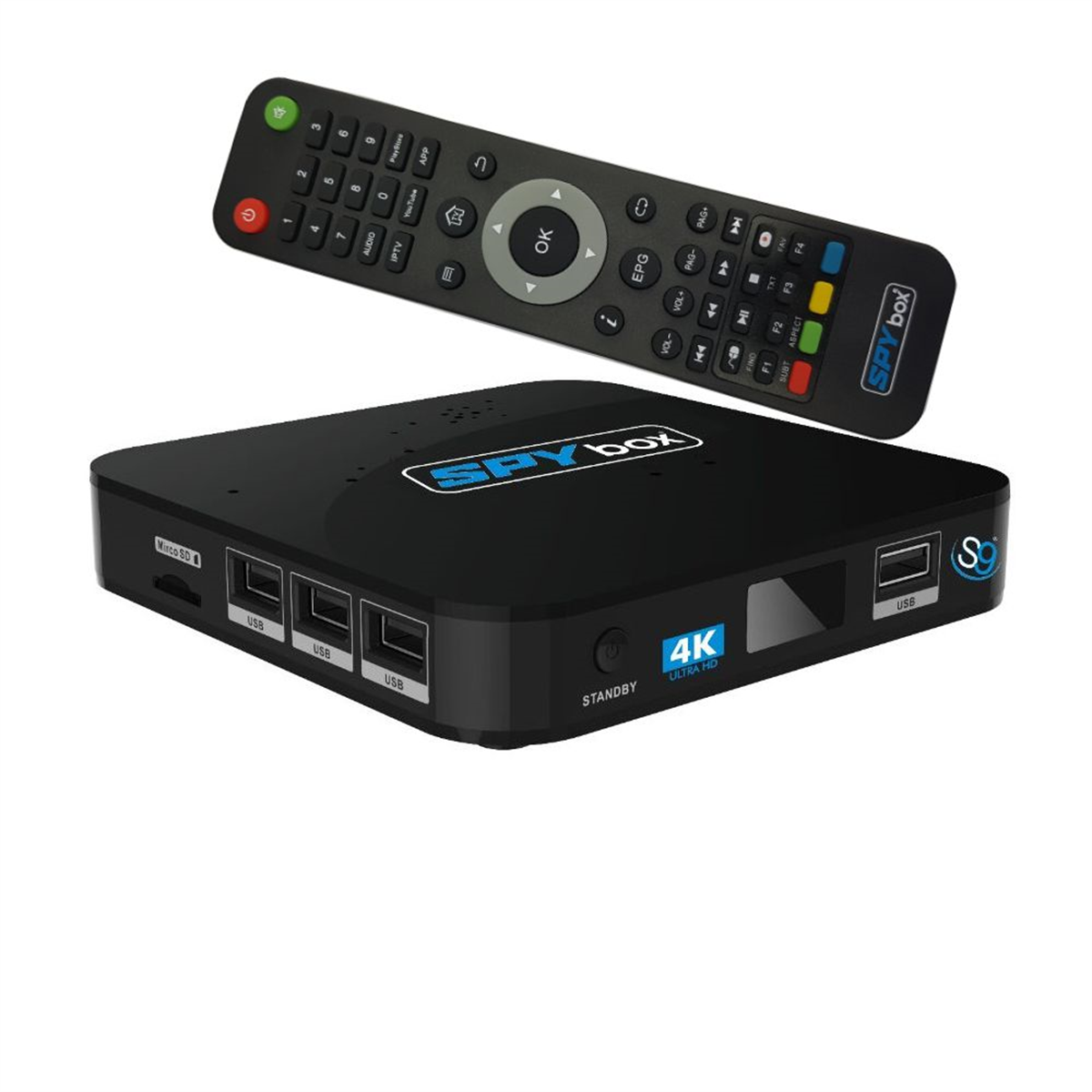 Spybox S9 Android 4K Uhd Uydu Alıcısı