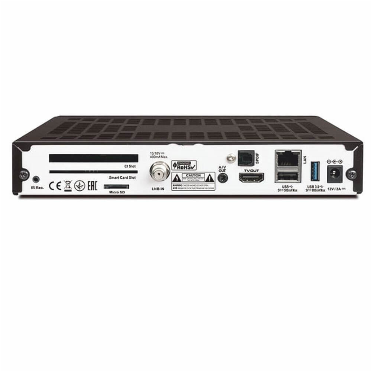 Spybox4k Uydu AlıcılarıNovacom Spybox S11 CI Turbo 4K Uhd Android Uydu Alıcısı