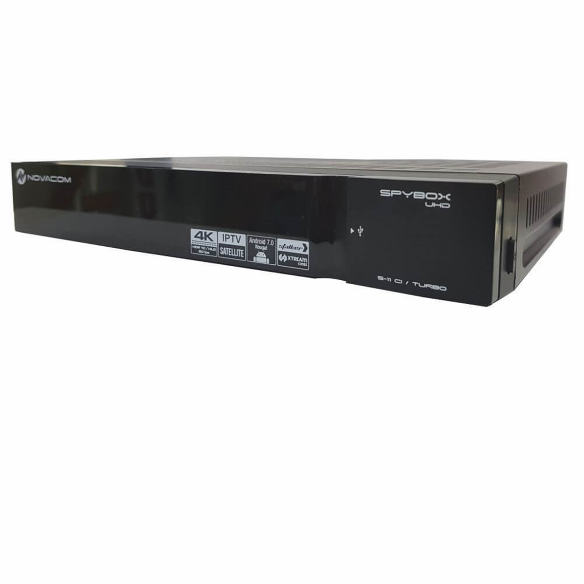 SpyboxAndroid Uydu AlıcılarıNovacom Spybox S11 CI Turbo 4K Uhd Android Uydu Alıcısı