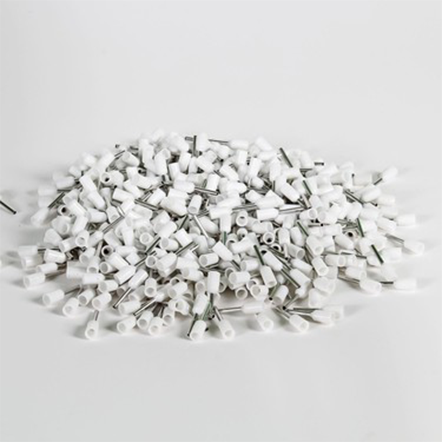 StrongerKablo Pabuç YüksükStronger 1000 Adet Yüksük 0.75 mm Beyaz İzoleli Kablo Pabuç