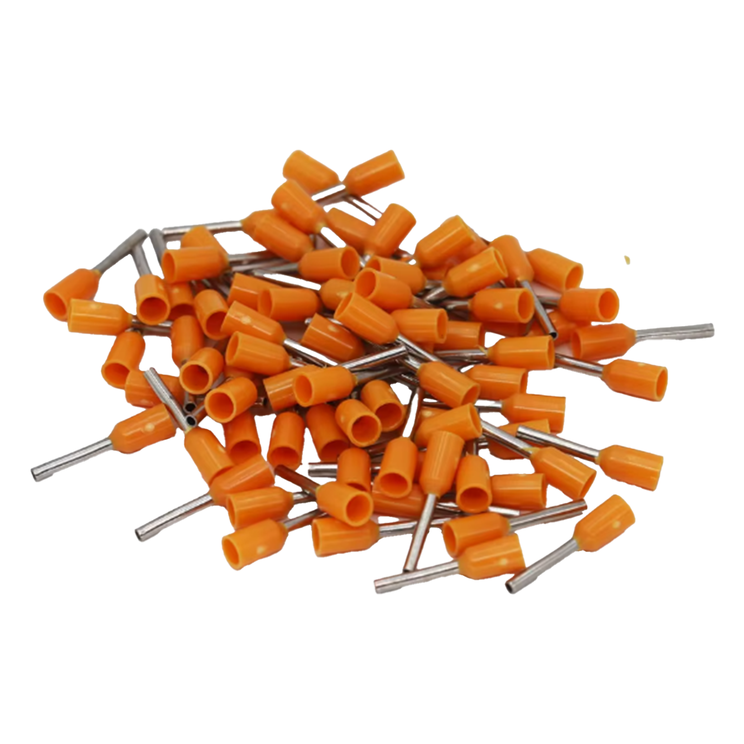 StrongerKablo Pabuç YüksükStronger 1000 Adet Yüksük 0.5 mm Turuncu İzoleli Kablo Pabuç