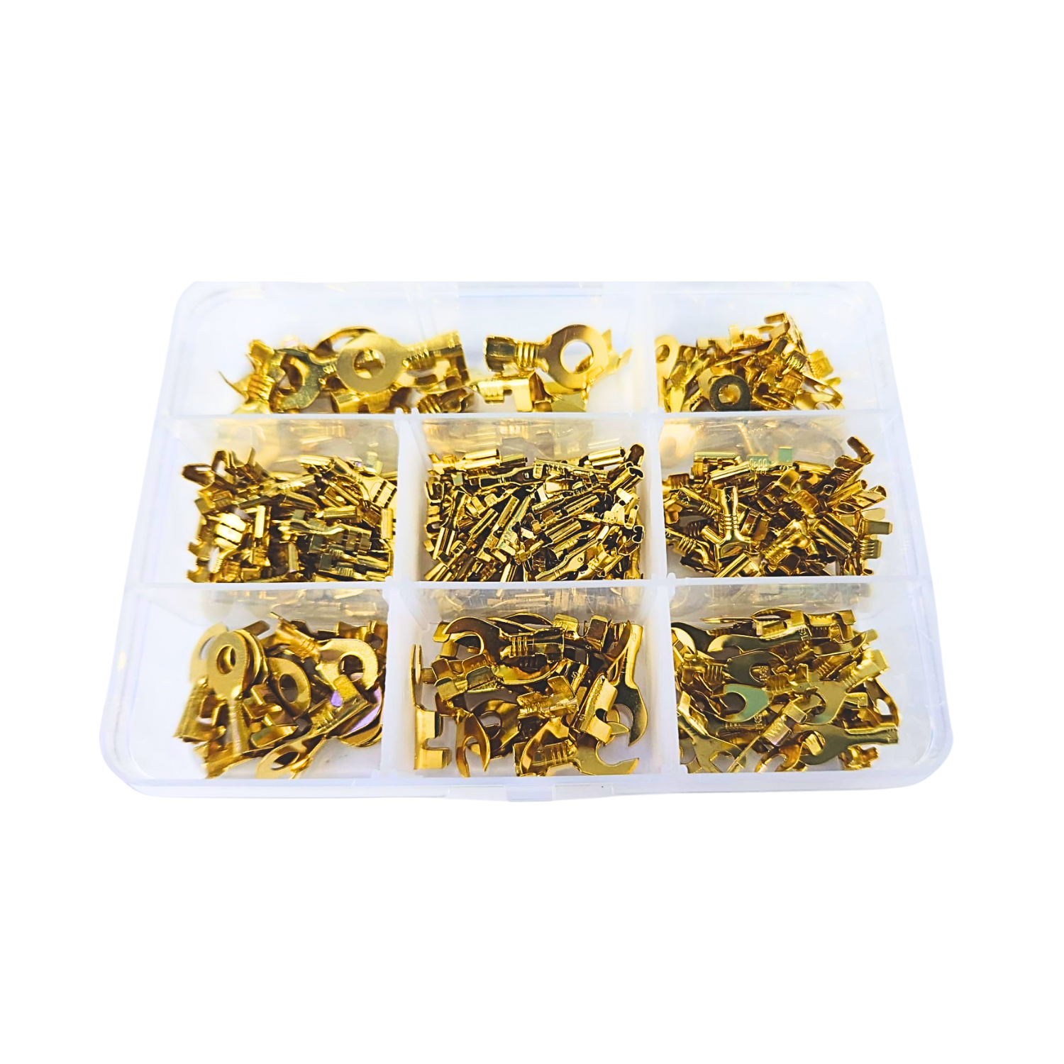 StrongerKablo Pabuç ÇeşitleriStronger 250 Parça Terminal Yuvarlak Çatal ve Mini Uçlu Pabuç Seti