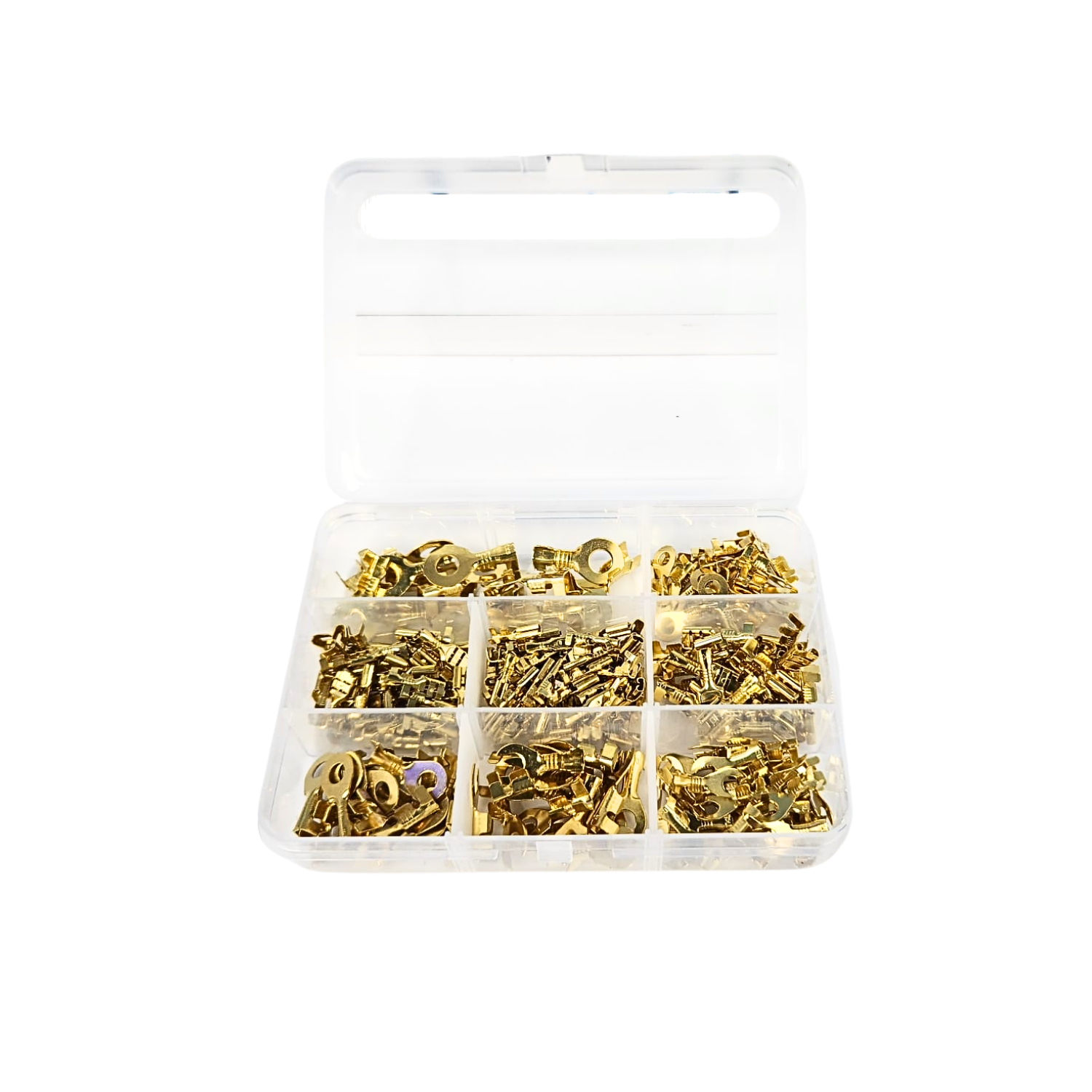 StrongerKablo Pabuç ÇeşitleriStronger 250 Parça Terminal Yuvarlak Çatal ve Mini Uçlu Pabuç Seti