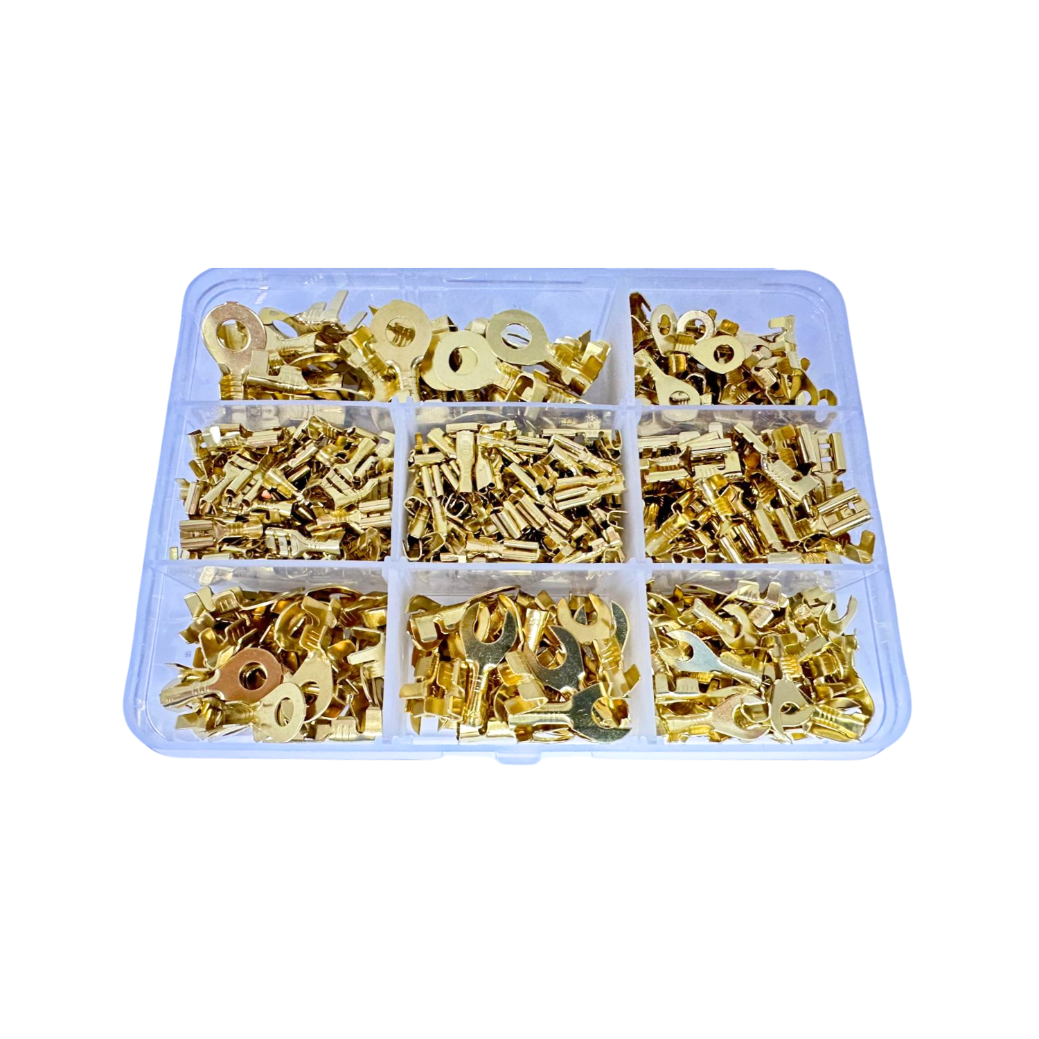 StrongerKablo Pabuç ÇeşitleriStronger 500 Parça Terminal Yuvarlak Çatal ve Mini Uçlu Pabuç Seti