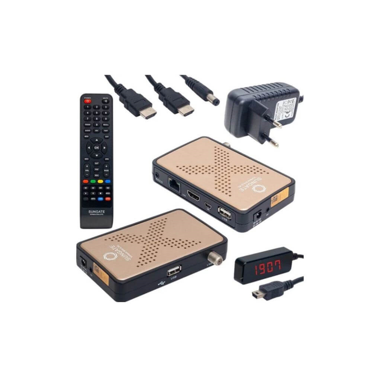 SungateSungate Uydu AlıcılarıSungate Vipbox Gold XL 4K Ultra Hd Uydu Alıcısı