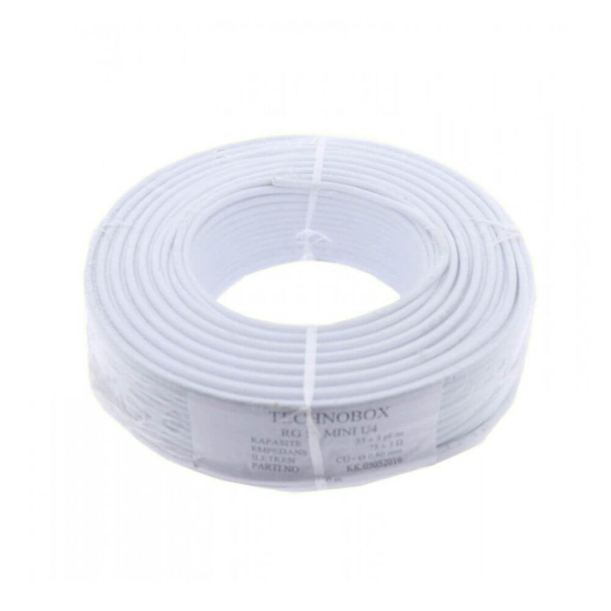TeknoboxUydu Anten KablolarıRG58 İnce (Slim) Uydu Kablosu