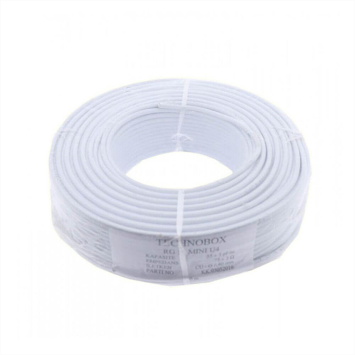 TeknoboxUydu Anten KablolarıRG58 İnce (Slim) Uydu Kablosu