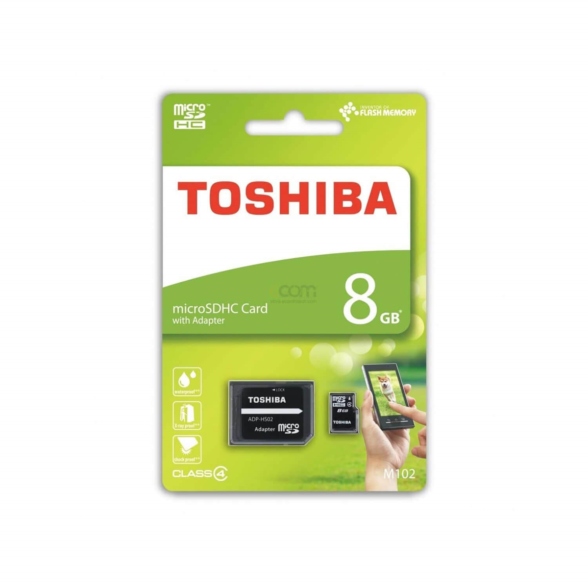 ToshibaMicro SD KartlarTOSHIBA 8 GB High Speed M102 MicroSD Hafıza Kart Class 4 Adaptörlü