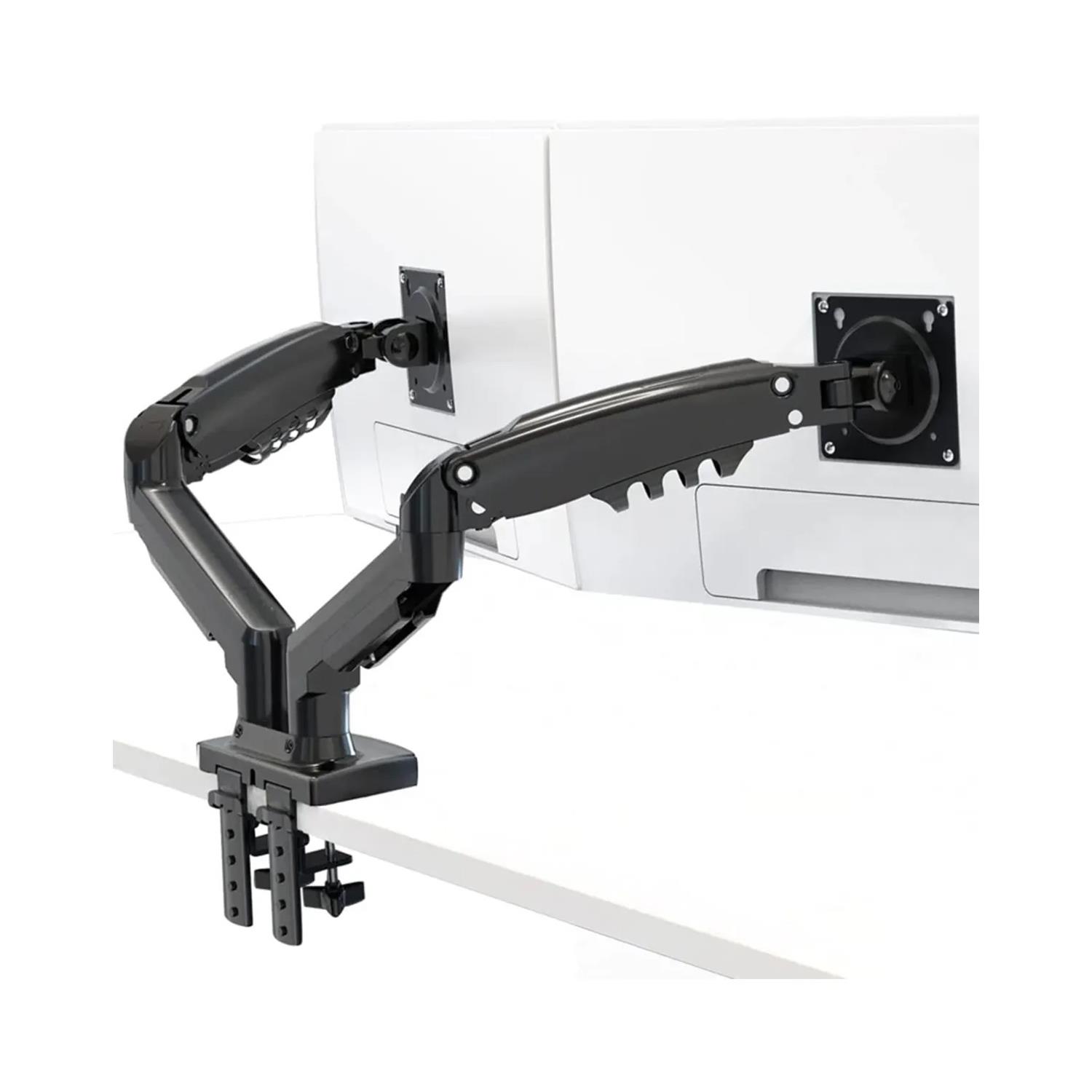 VontechMonitör StandıVontech MNT02 F160 17''-27'' Amortisörlü Çift Kol Lcd - Led Monitör Tutucu Askı Aparatı