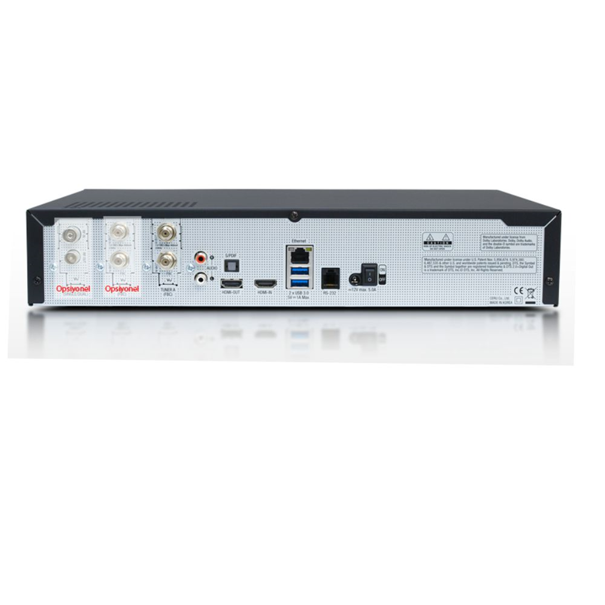 Vu+ Ultimo 4K Enigma2 Uydu Alıcısı