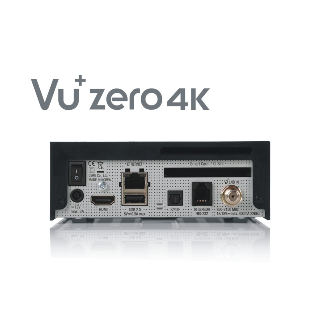 Vu+ Zero 4K Enigma2 Uydu Alıcısı