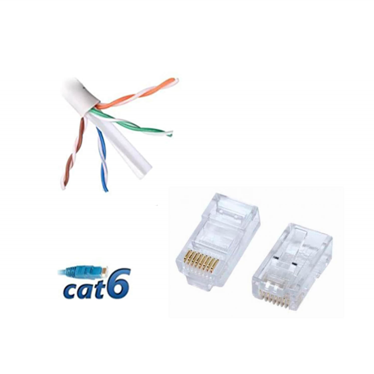 WellboxEthernet (Data) KablolarıWellbox 50 Mt CAT6 UTP Ethernet Kablosu