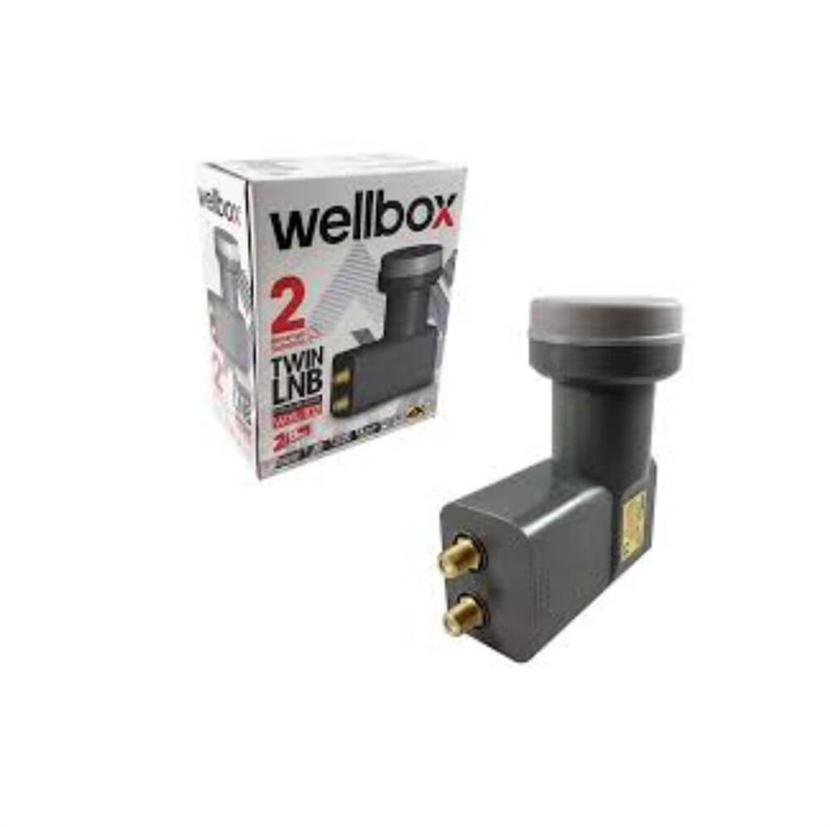 WellboxÇift Çıkışlı Lnb (Twin)Wellbox İkili Twin Premium Series LNB WXL-102