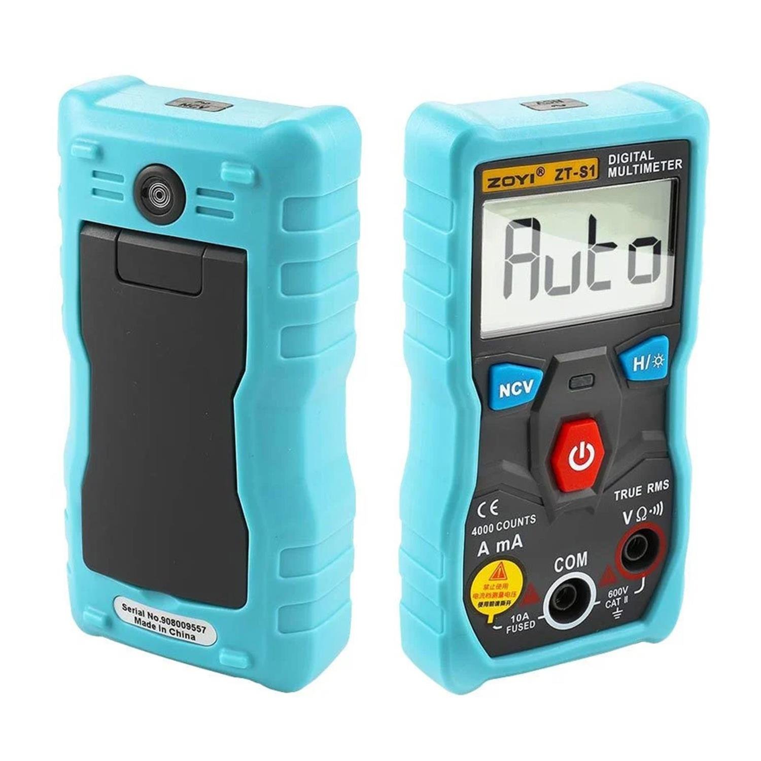 ZoyiÖlçü AletleriZoyi ZT-S1 Otomatik Akım Voltaj Ölçer Dijital Multimetre Ölçü Aleti