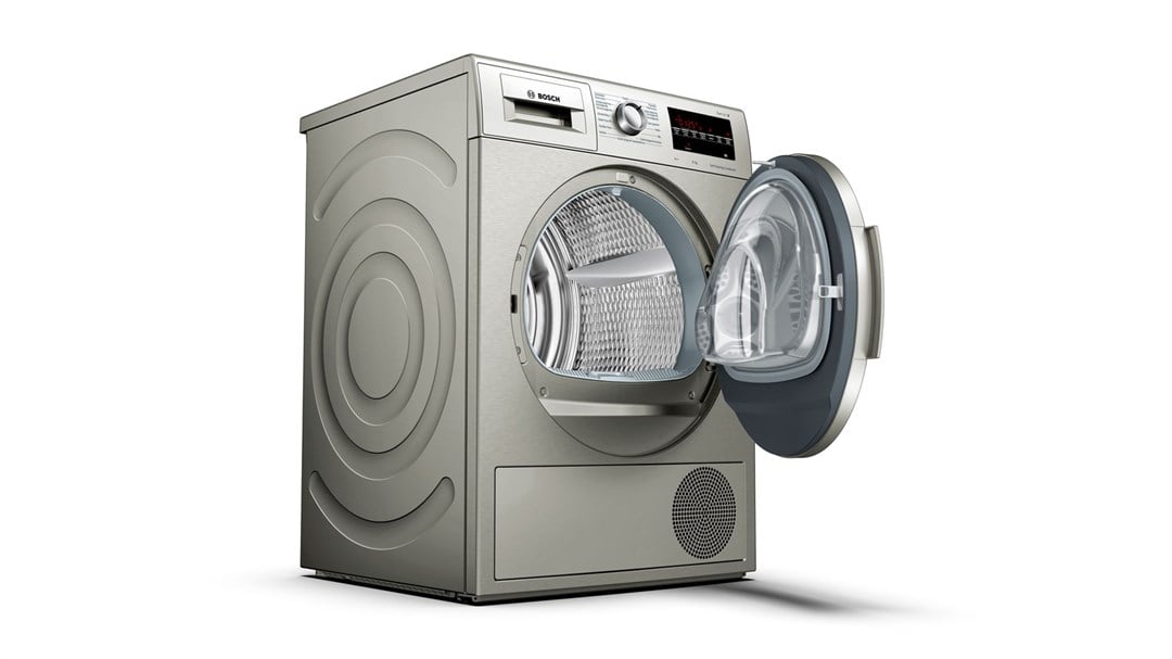 WTW8541STR Bosch Bosch WTW8541STR A++ 8 kg Çamaşır Kurutma Makinesi Gri