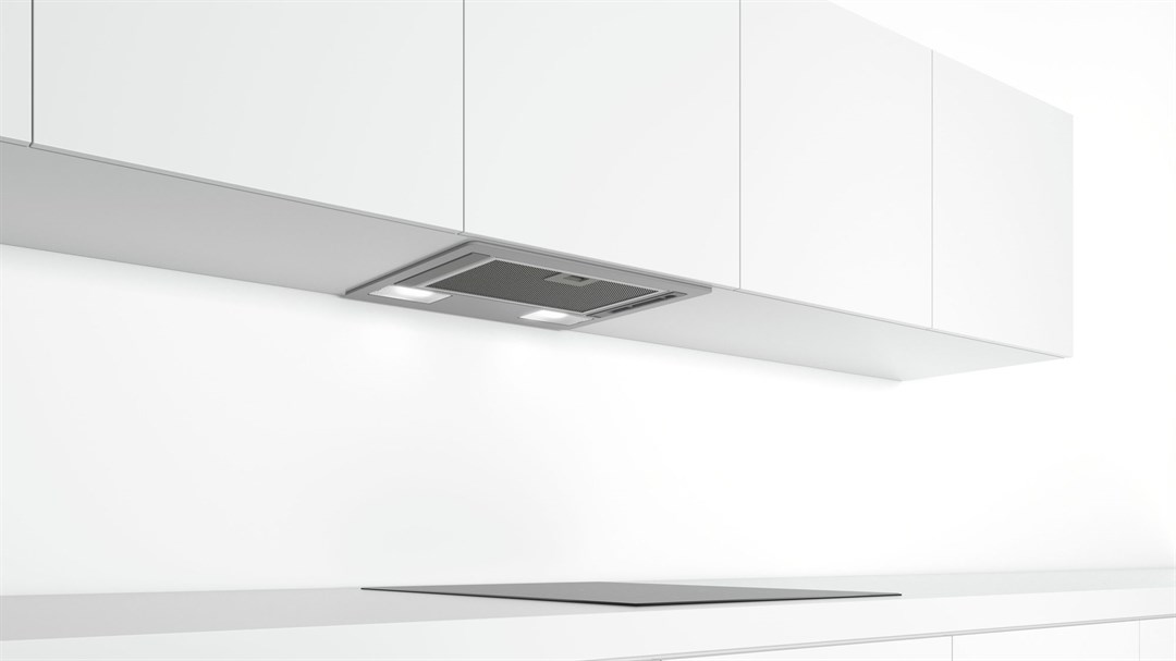 DLN53AA70 Bosch Gömme 121 W Inox Aspiratör