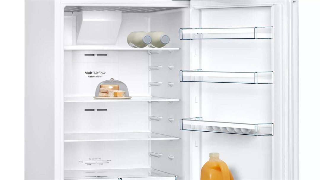 Bosch KDN56XWF0N A++ Çift Kapılı No Frost Buzdolabı Beyaz