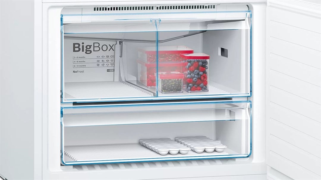 BOSCH KGN86AWF0N Alttan Donduruculu A++ 682 Lt No-Frost Kombi Buzdolabı Beyaz