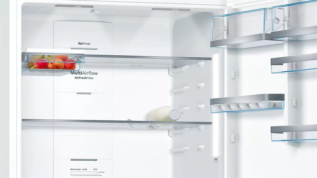 BOSCH KGN86AWF0N Alttan Donduruculu A++ 682 Lt No-Frost Kombi Buzdolabı Beyaz