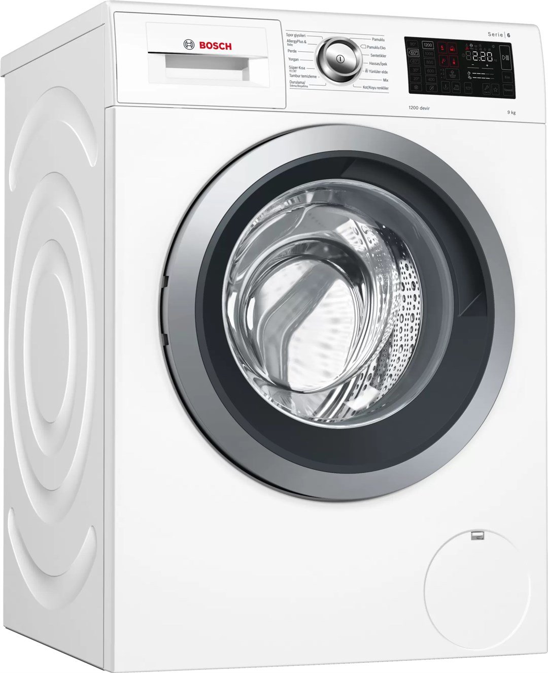 Bosch WAT24581TR A+++ 1200 Devir 9 kg Çamaşır Makinesi Beyaz