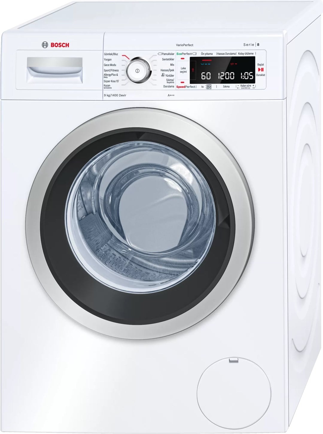 Bosch WAW28560TR A+++ 1400 Devir 9 kg Çamaşır Makinesi Beyaz